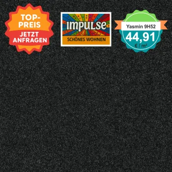 Vorwerk Yasmin 9H52 anthrazit Teppichboden – Draufsicht quadratisch